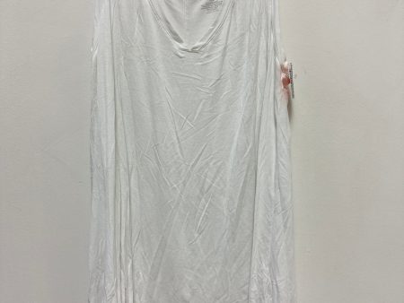 Top Sleeveless By Lane Bryant In White, Size: 1x For Discount