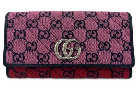 Gucci GG Ltd. Edition Multicolor Continental Designer Wallet Online now