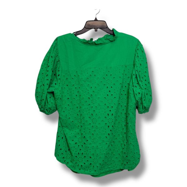 Top Short Sleeve By Clothes Mentor In Green, Size: Xxl Online now