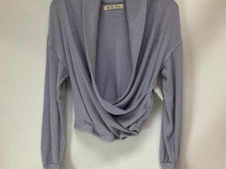 Top Long Sleeve By We The Free In Blue, Size: S Cheap