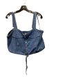 Top Sleeveless By We The Free In Blue Denim, Size: L For Cheap