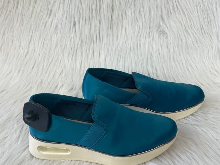 Shoes Designer By Karl Lagerfeld In Teal, Size: 6 For Cheap