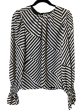 Top Long Sleeve By Worthington In Black & White, Size: L on Sale