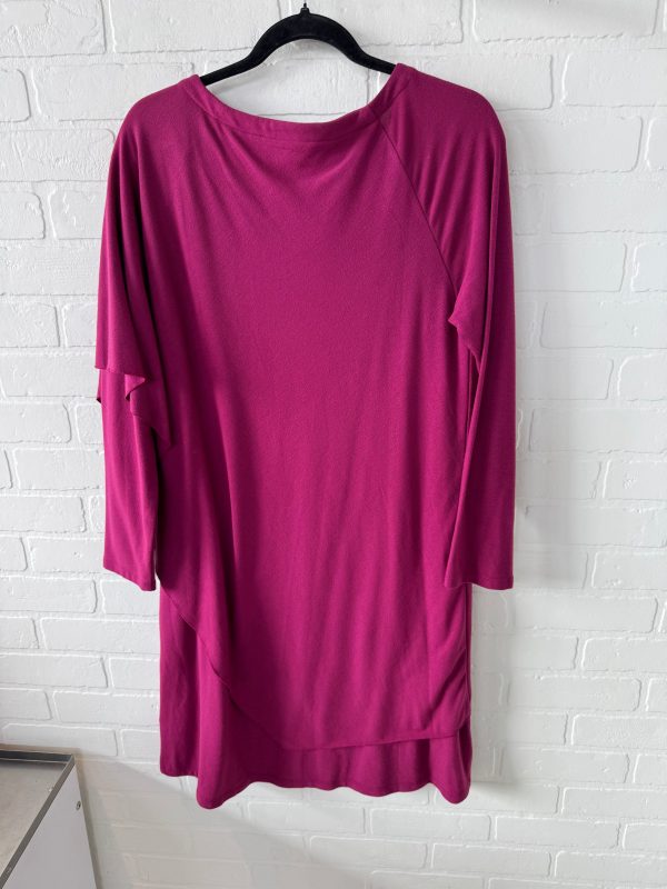 Tunic Long Sleeve By Soft Surroundings In Pink, Size: M For Cheap