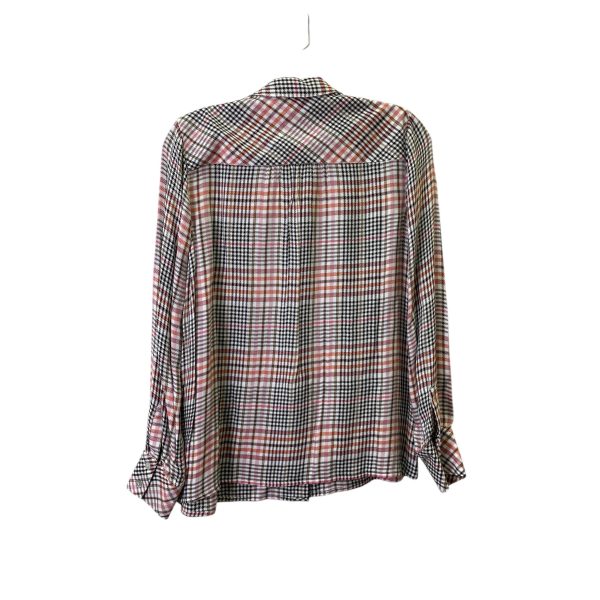 TOP LS by J. JILL In PLAID PATTERN, Size: XS Online Hot Sale