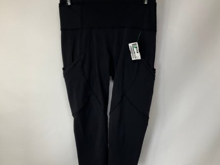 Athletic Capris By Lululemon In Black, Size: 4 Supply