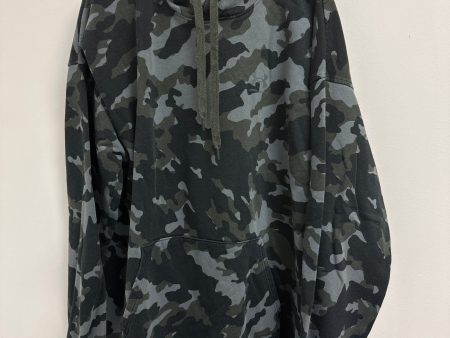 Athletic Sweatshirt Hoodie By Under Armour In Camouflage Print, Size: 2x For Sale