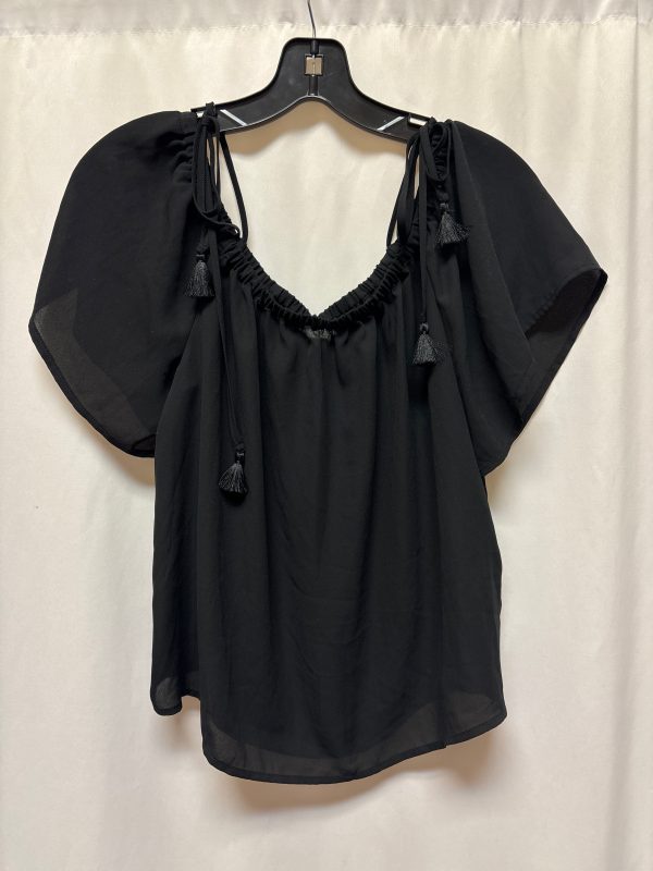 Top Short Sleeve By J. Crew In Black, Size: S Online