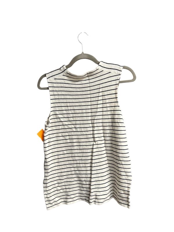 Top Sleeveless By Madewell In Striped Pattern, Size: S For Cheap