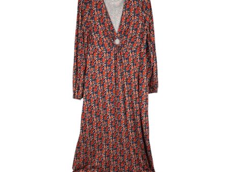 Dress Casual Maxi By Boden In Floral Print, Size: M (10) Online