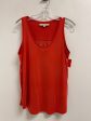 Top Sleeveless By Loft In Orange, Size: M Discount