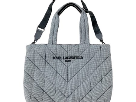 Tote Designer By Karl Lagerfeld, Size: Large For Cheap