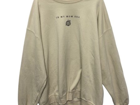 Sweatshirt Crewneck By Gildan In Tan, Size:2X Online Sale