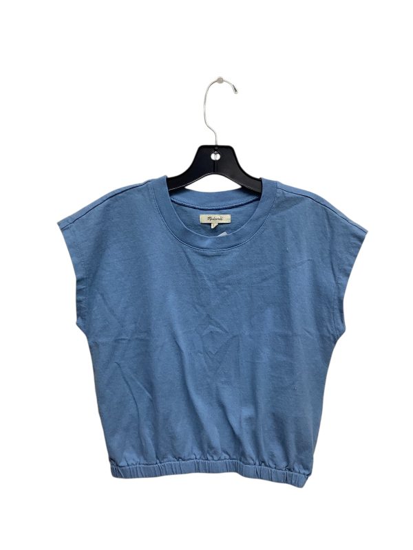 Top Short Sleeve By Madewell In Blue, Size: Xs Hot on Sale