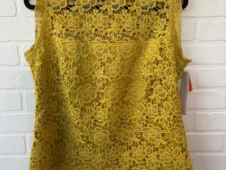 Top Sleeveless By Nanette By Nanette Lepore In Yellow, Size: L For Sale