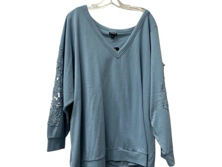 Top 3 4 Sleeve By Torrid In Blue, Size:5 Online