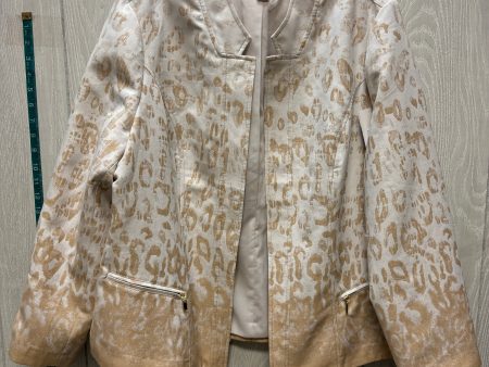 Blazer By Chicos In Cream, Size: Xl Sale