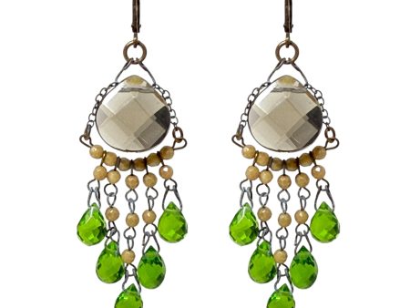 Chandelier Earrings Dangle drop By David Aubrey Fashion