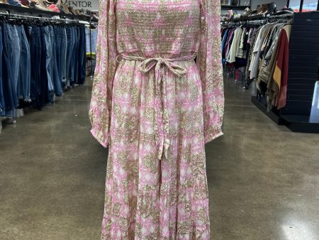 Dress Casual Maxi By A Loves A In Pink, Size: L Supply