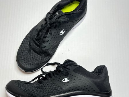 Shoes Athletic By Champion In Black, Size: 10 on Sale