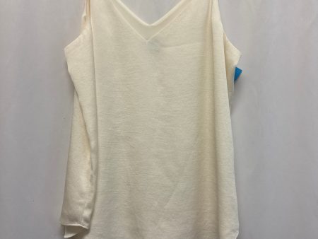 Tank Top By Express In Cream, Size: M Sale