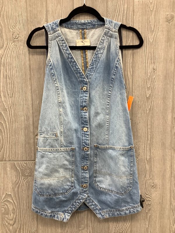 Vest Other By We The Free In Blue, Size: S For Cheap