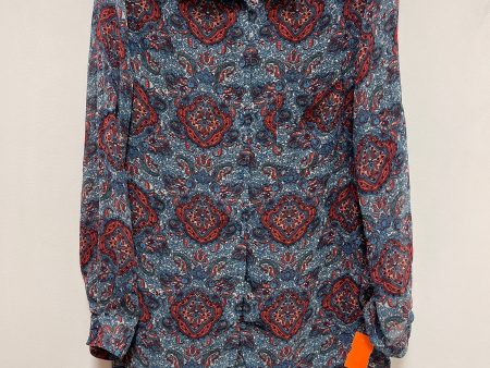 Tunic Long Sleeve By Band Of Gypsies In Multi-colored, Size: S Online now