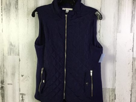 Vest Puffer & Quilted By Mi Ami In Navy, Size: S on Sale