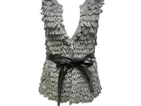 Belted Vest Other By Kersh In Grey, Size: M Supply