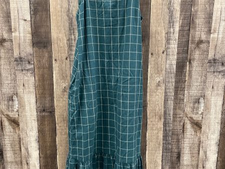 Dress Casual Midi By A New Day In Green, Size: Xs Sale