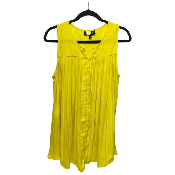 Top Sleeveless By Lane Bryant In Yellow, Size: Xl Sale