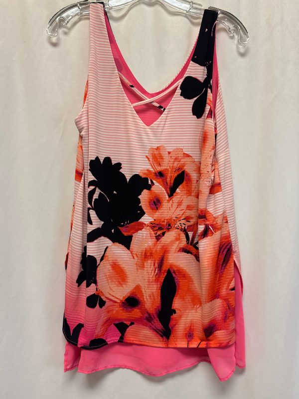 Top Sleeveless By Worthington In Peach, Size: M Cheap