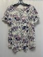 Top Short Sleeve By Maurices In Purple, Size: L For Discount