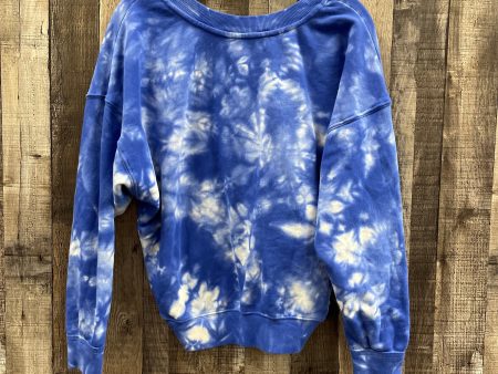 Athletic Sweatshirt Collar By Joy Lab In Blue, Size: Xs For Discount