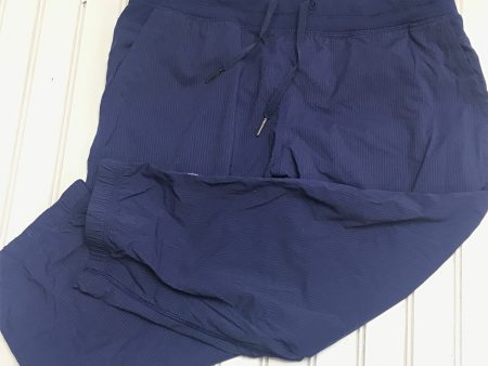 Athletic Capris By Lululemon In Blue, Size: 8 Supply