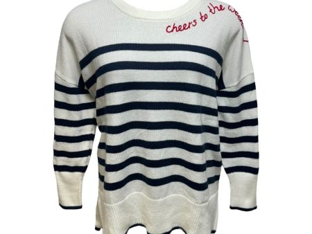 Cheers to the Weekend Sweater Designer By Lilly Pulitzer In Nautical Print, Size: Xl For Cheap