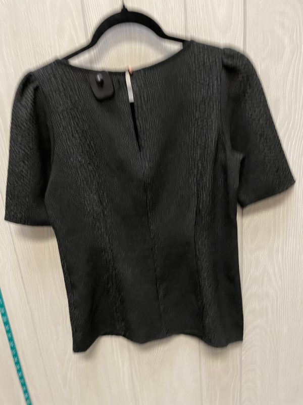 Top Short Sleeve By Banana Republic In Black, Size: 4 Cheap