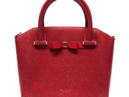 Handbag Leather By Ted Baker, Size: Medium Sale