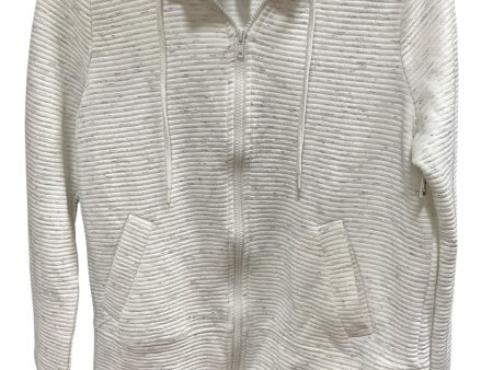 Athletic Jacket By 90 Degrees By Reflex In Cream, Size: S Online