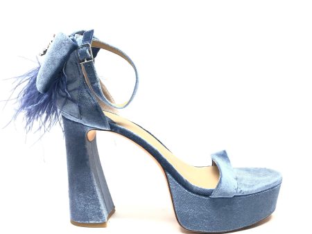 Shoes Heels Block By Antonio Melani In Blue, Size: 9.5 Supply