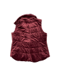 Vest Puffer & Quilted By Chicos In Maroon, Size: 18 on Sale