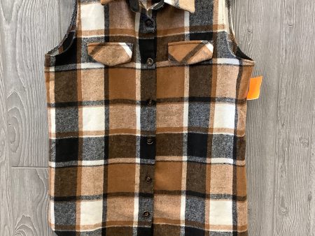 Vest Other By Clothes Mentor In Plaid Pattern, Size: Xl For Discount