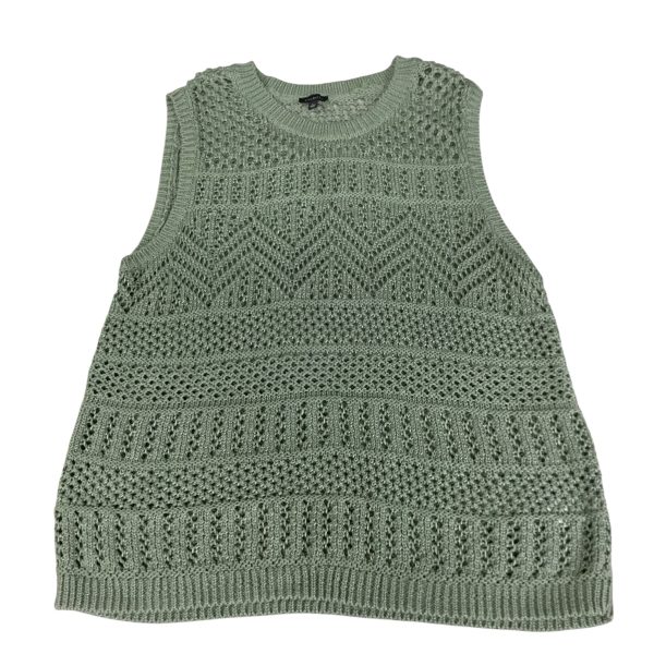 Vest Sweater By Talbots In Green, Size: L For Discount