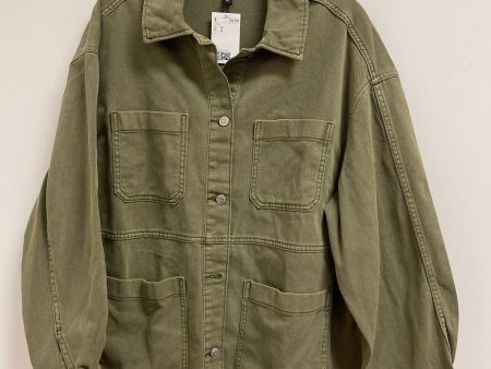 Jacket Denim By Divided In Green, Size: M Discount