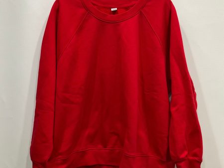 Sweatshirt Crewneck By Old Navy In Red, Size: Xxl Online Hot Sale