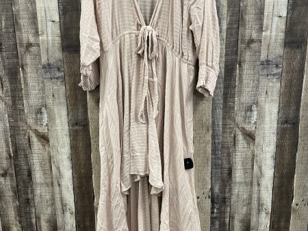 Dress Casual Maxi By Venus In Beige, Size: L For Cheap