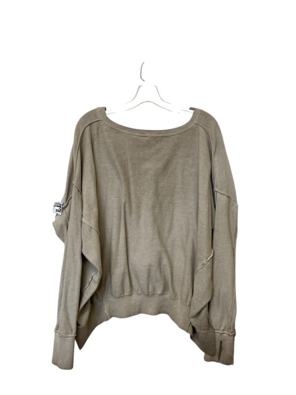 Top Long Sleeve By We The Free In Beige, Size: L Cheap