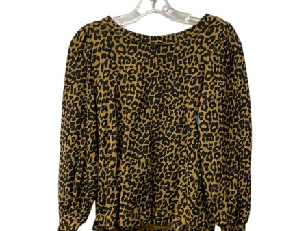 Top Ls By Loft In Black & Brown, Size:Xs For Cheap