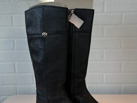 Boots Designer By Tory Burch In Black, Size: 9 Online Sale