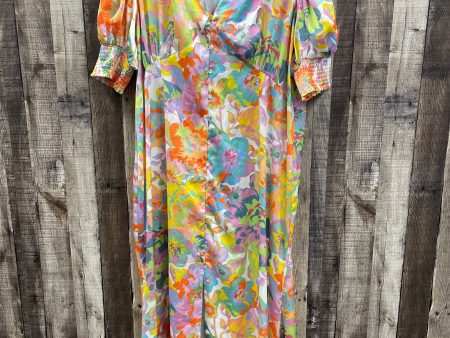 Dress Casual Maxi By Cme In Multi-colored, Size: 1x For Cheap